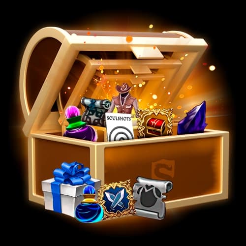 Bundle X50 / X1000: 7 Shining Chests